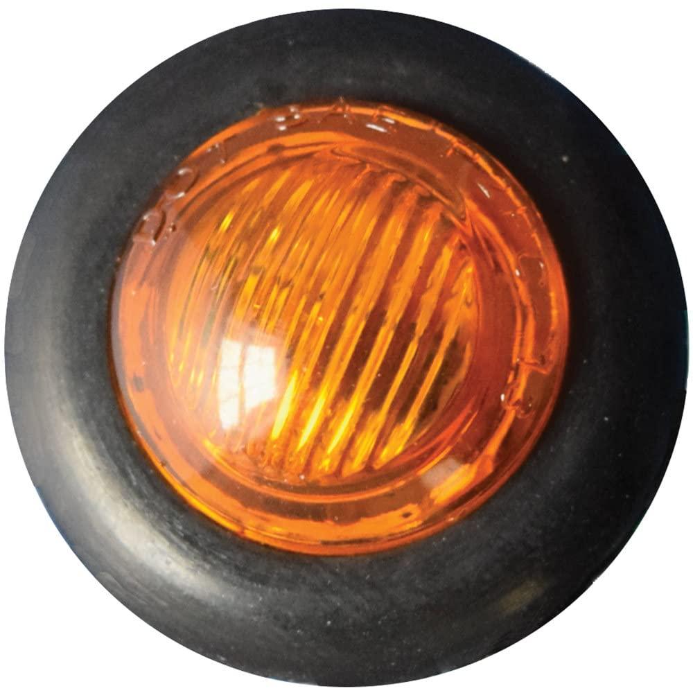 CREATIVE PRO 003-183AA Clearance Light; Command; LED; Round; 3/4 Inch Diameter; Amber Lens; With Grommet; 0.5 Watts; Bullet Light - High quality product image showing CREATIVE PRO 003-183AA Clearance Light; Command; LED; Round; 3/4 Inch Diameter; Amber Lens; With Grommet; 0.5 Watts; Bullet Light details and features