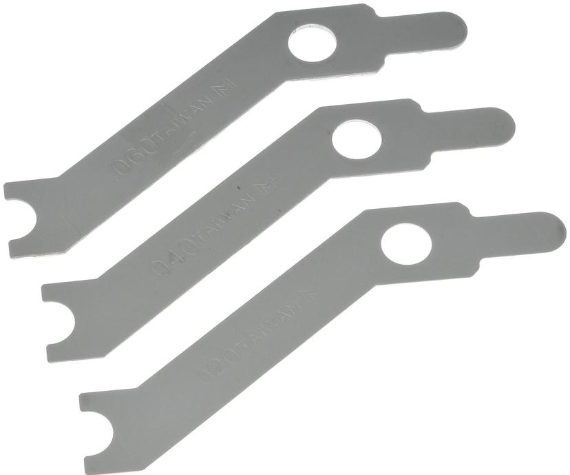 DORMAN 02350 Offset Starter Alignment Shim (1) 1/64 (1) 3/64 (1) 1/16 In., GM Universal Fit