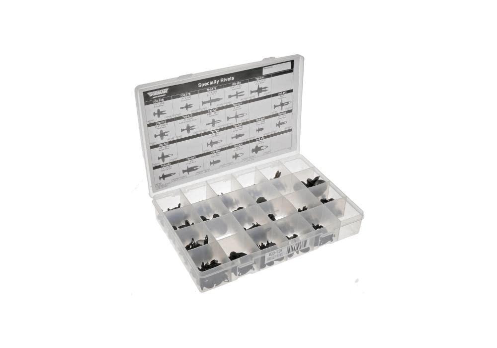 DORMAN 030-728 Push-In Retainer, Black - Product image