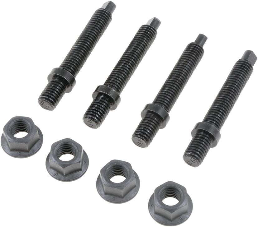 DORMAN 03131 Exhaust Flange Stud and Nut; OE Replacement; With 4 Studs And 4 Nuts; Carded