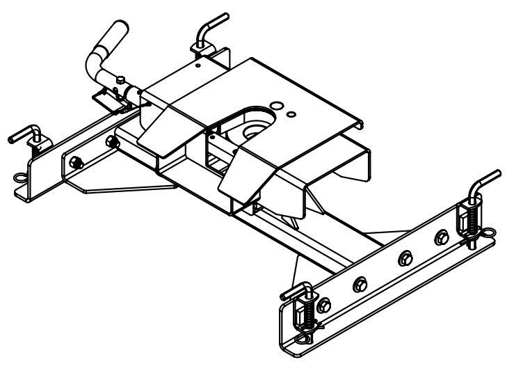 DEMCO 5993 Flat Deck Slider Rail Assembly