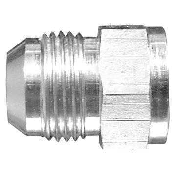 DAYCO 143895A Adapter Fitting; Hydraulic; Female 37 Degree Flare (JIC) to Male 37 Degree Flare (JIC) Tube Reducer; 7/8-14 Thread T1; 1-1/16 - 12 Thread T2; Steel; Single