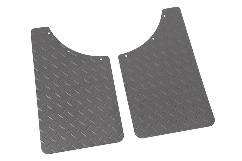 DEE ZEE 1808TB DZTexture Black-Tread Universal Mud Flaps