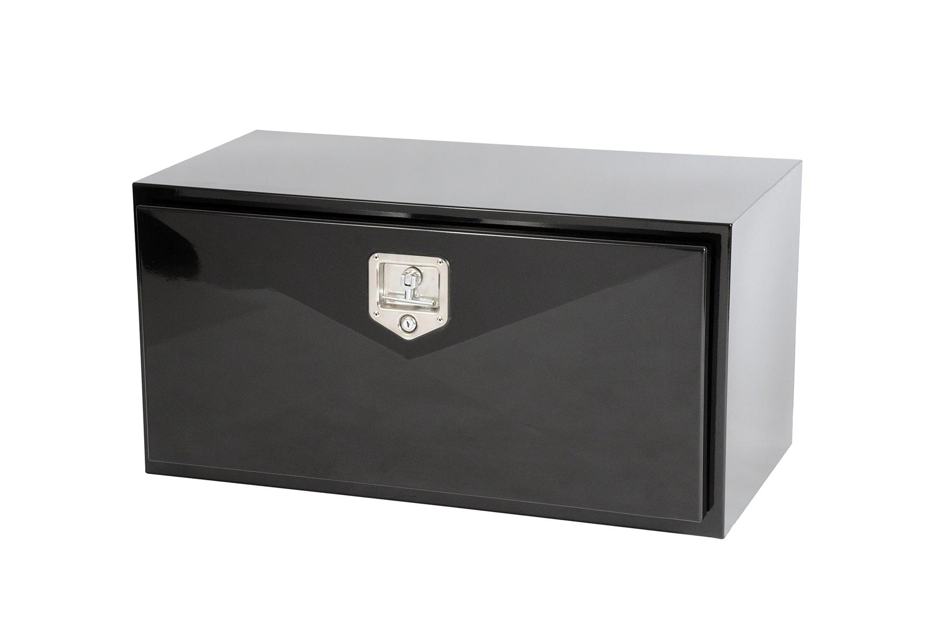 DEE ZEE DB-2601 DB-2600 Steel Underbed Tool Box Black, L 36 in. x W 18 in. x H 18 in. - High quality product image showing DEE ZEE DB-2601 DB-2600 Steel Underbed Tool Box Black, L 36 in. x W 18 in. x H 18 in. details and features