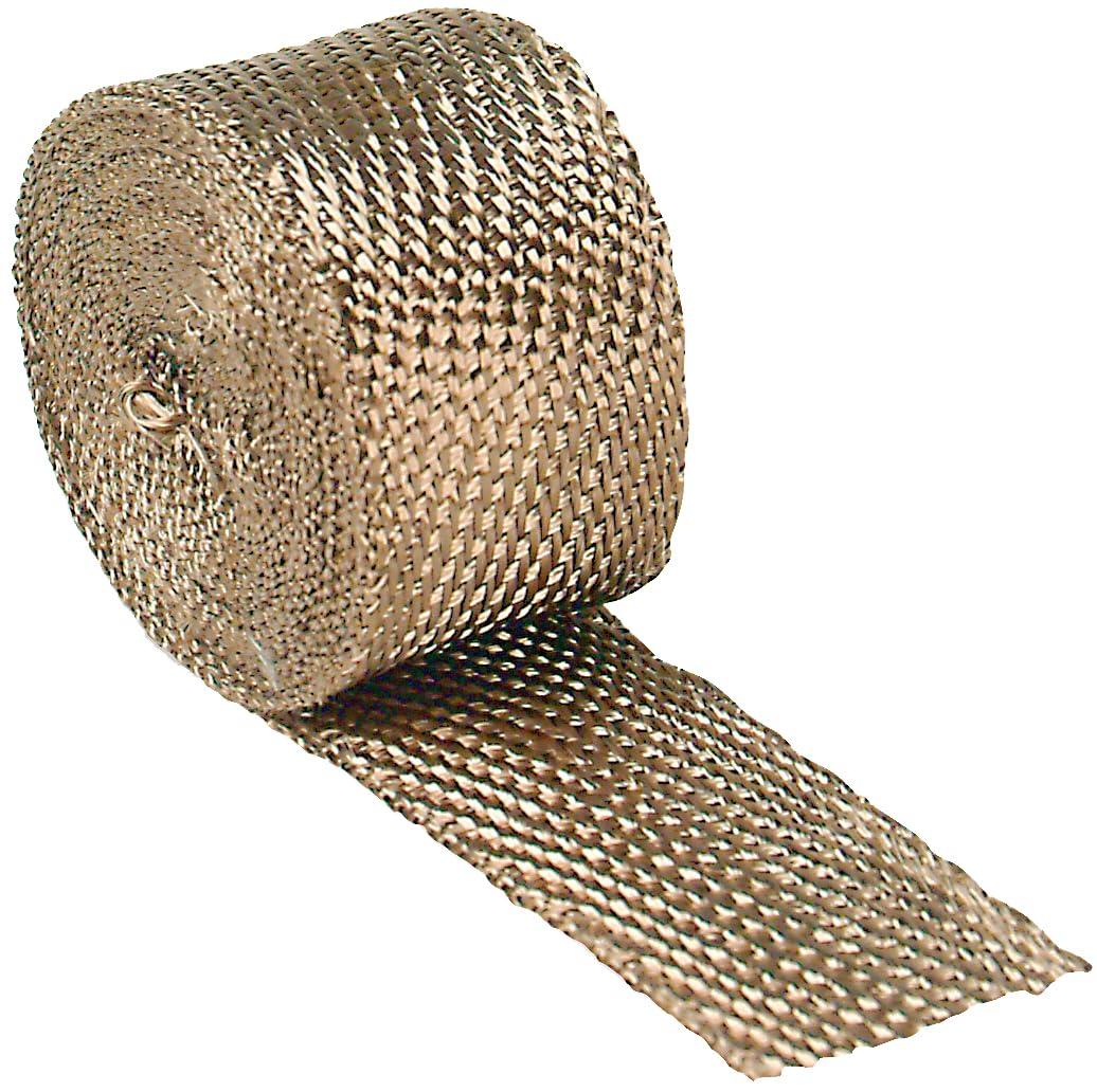 DESIGN ENG 10129 0Titanium 2 INCH x 15FT Exhaust Heat Wrap with LR Technology - The Twister Group Tools product