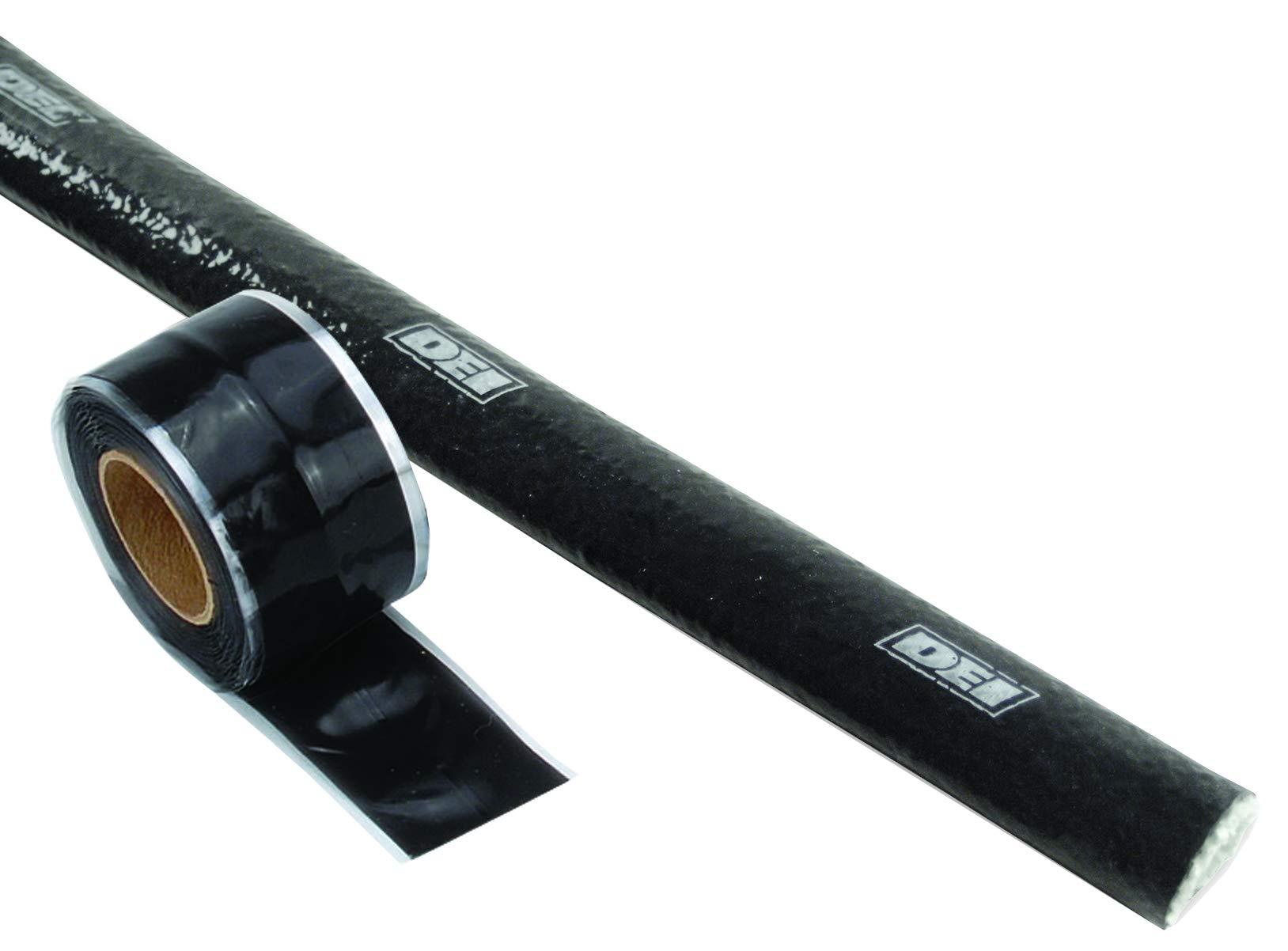 DESIGN ENG 10470 0Fire Sleeve and Tape Kit 3/8 INCH I.D. x 3ft Heat Protection for Wires, Hoses, etc. - High quality product image showing DESIGN ENG 10470 0Fire Sleeve and Tape Kit 3/8 INCH I.D. x 3ft Heat Protection for Wires, Hoses, etc. details and features