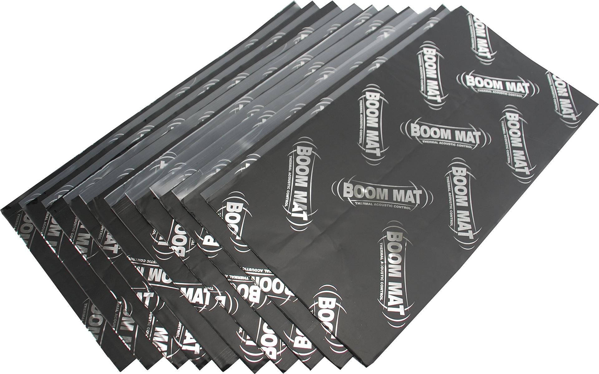 DESIGN ENG 50210 0Boom Mat Sound 2mm Damping Material with Adhesive Backing, 12.5 INCH x 24 INCH (Pack of 10) - High quality product image showing DESIGN ENG 50210 0Boom Mat Sound 2mm Damping Material with Adhesive Backing, 12.5 INCH x 24 INCH (Pack of 10) details and features