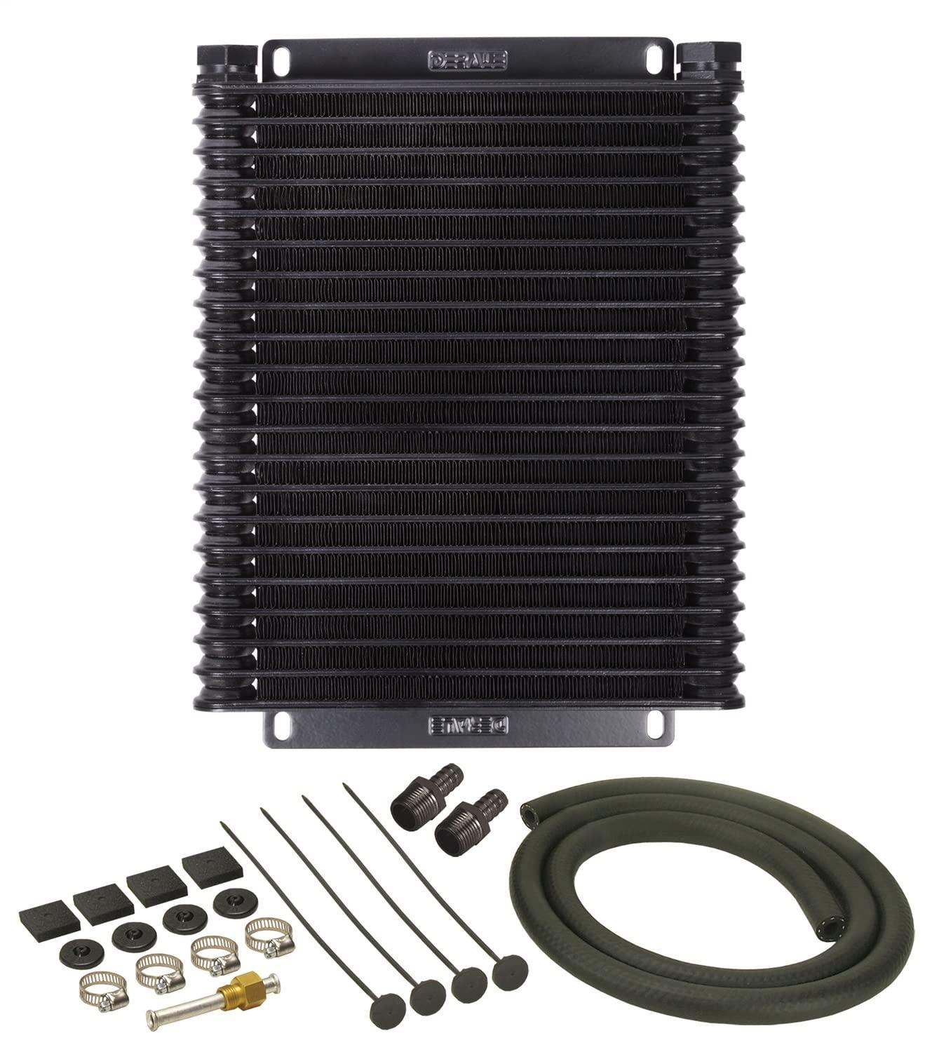 DERALE 13615 Plate & Fin Trans Cooler Kit (1/2 INCH NPT) - High quality product image showing DERALE 13615 Plate & Fin Trans Cooler Kit (1/2 INCH NPT) details and features