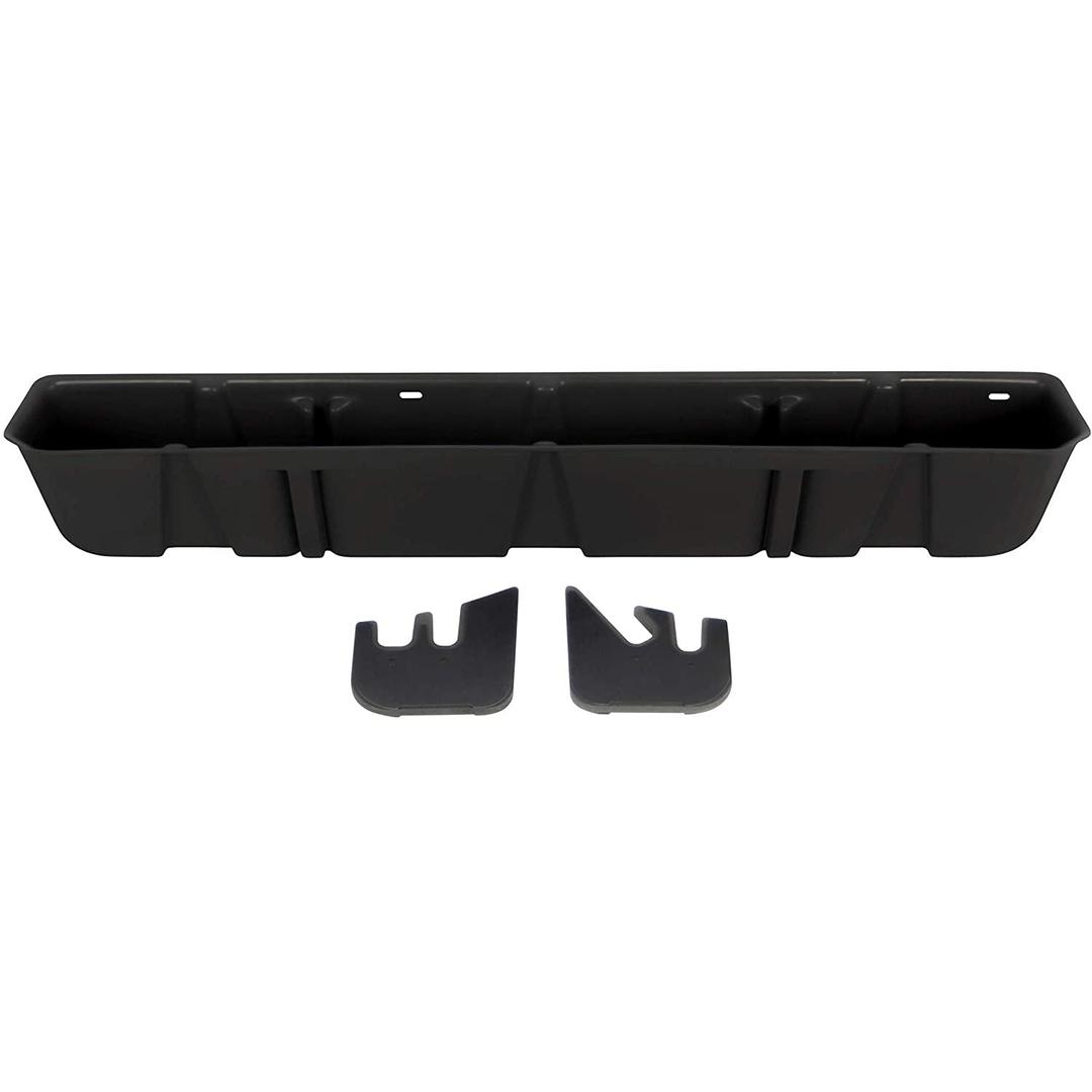 DU-HA 20106 Under Seat Storage fits 2015-2024 Ford F150 SuperCab & 2017-2024 Ford F250 F350 F450 F550 SuperCab | Black Heavy-Duty Back Seat Organizer - The Twister Group Tools product