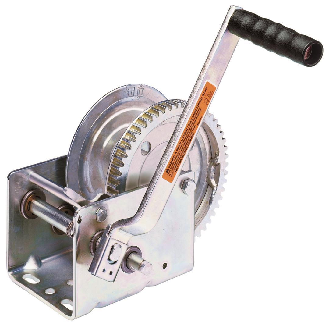 DUTTON 14725 Lainson Company DL2000A 2000 lbs 2-Speed Plated Pulling Winch - The Twister Group Tools product