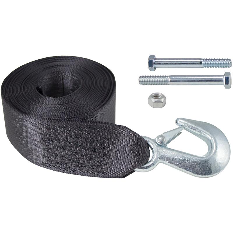 DUTTON 24240 lainson 6249 20 INCH Winch Strap W/hook - High quality product image showing DUTTON 24240 lainson 6249 20 INCH Winch Strap W/hook details and features