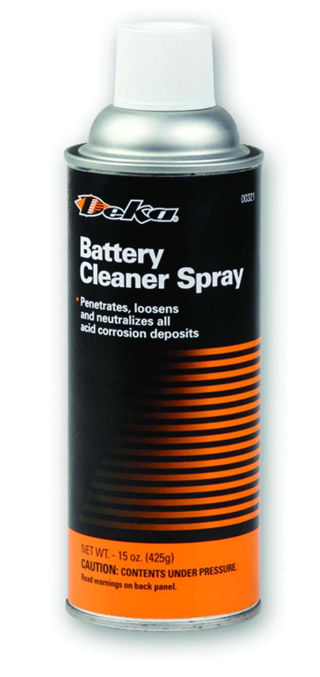 EAST PENN 00321 Battery Cleaner Spray - 15 oz. - High quality product image showing EAST PENN 00321 Battery Cleaner Spray - 15 oz. details and features