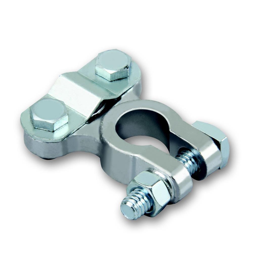 EAST PENN 00366 Battery Terminal; Deka; Universal Heavy Duty Commercial; Top Post; Fits 2 To 4/0 Gauge Cable; Bare; Natural; Lead; Single - The Twister Group Tools product