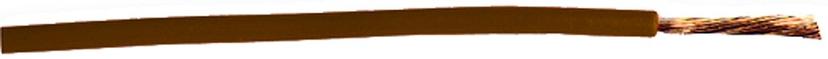 EAST PENN 02363 16 GA X 100FT WIRE BROWN, Stranded Conductor; 16 Gauge; Brown; 100 Feet Length