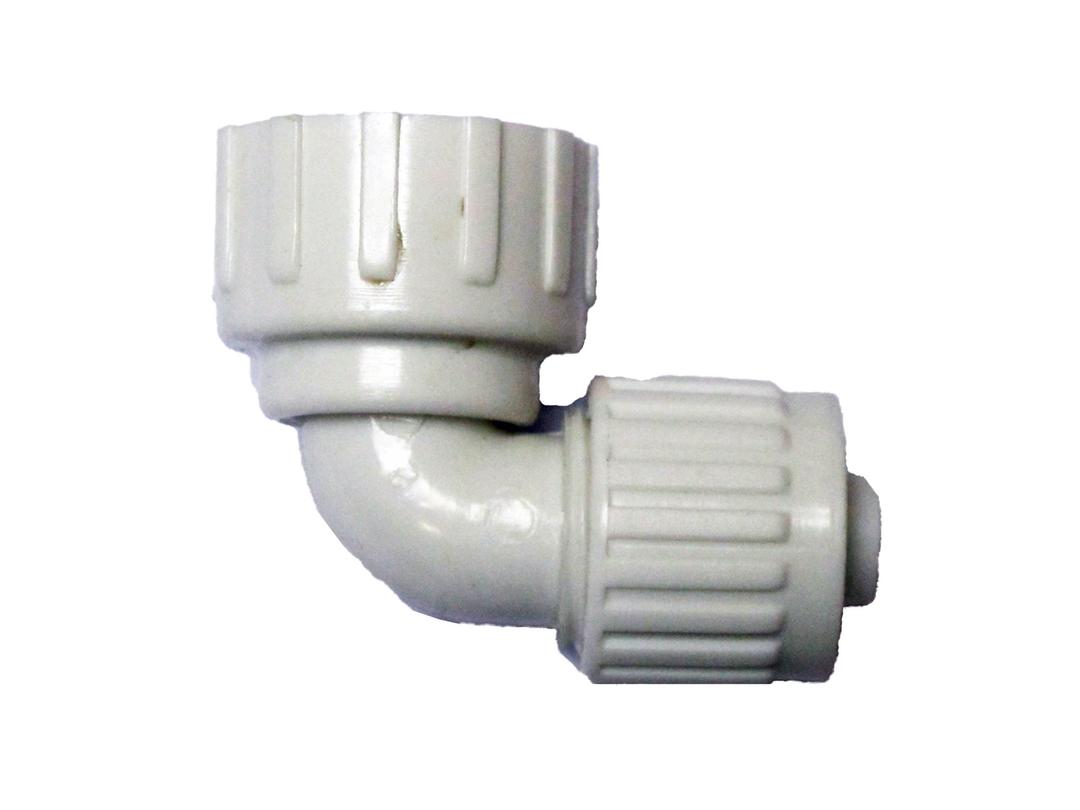 ELKHART 16818 PlasticGardenHoseSwivelElbow,0.5 INCHSize - The Twister Group Tools product