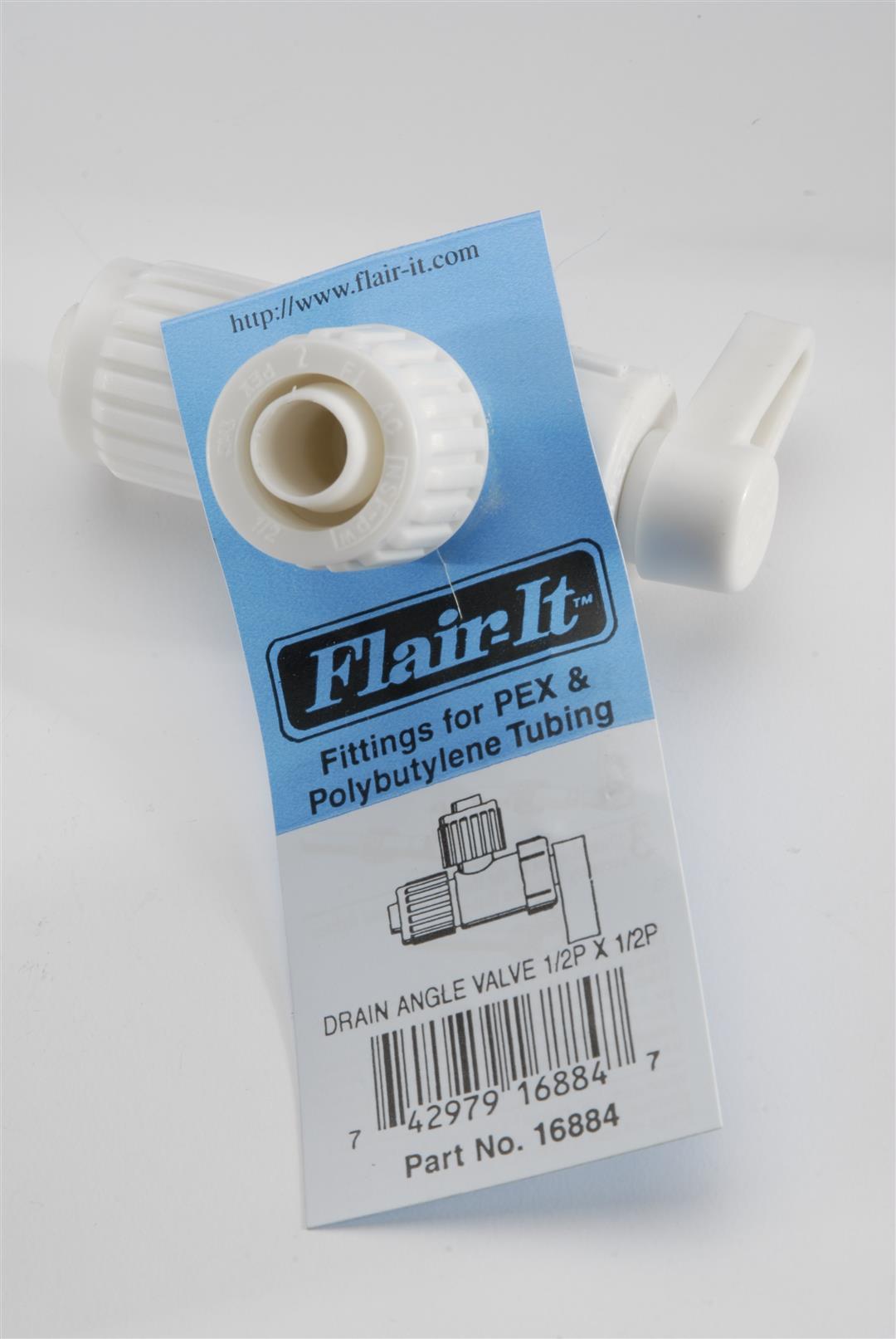ELKHART 16884 Plastic Angle Drain Valve, 0.5FT Size - High quality product image showing ELKHART 16884 Plastic Angle Drain Valve, 0.5FT Size details and features