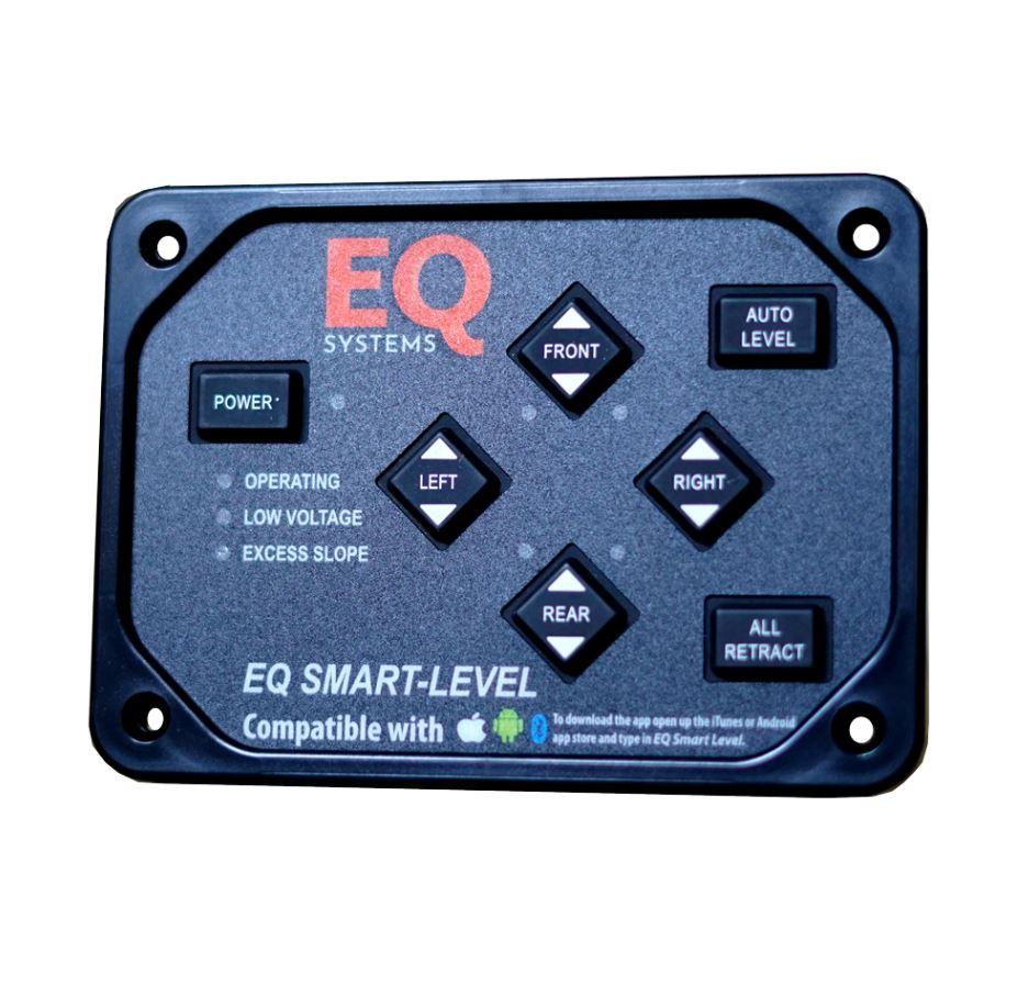 EQUALIZER SYSTEMS 3758SBT EQ SMART LEVEL CONTROLLER KEYPAD, Use With Hydraulic Lifting And Leveling Systems For RV/ Horse Trailer/ Motorsports/ Commercial Industries/ Hydraulic Landing Gear; With Auto Level Mode; With Keypad And Power Harness - High quality product image showing EQUALIZER SYSTEMS 3758SBT EQ SMART LEVEL CONTROLLER KEYPAD, Use With Hydraulic Lifting And Leveling Systems For RV/ Horse Trailer/ Motorsports/ Commercial Industries/ Hydraulic Landing Gear; With Auto Level Mode; With Keypad And Power Harness details and features