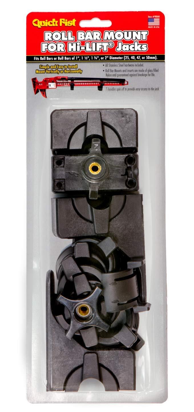 END OF ROAD 90060 QuickFist Quick Fist Roll Bar Mount for Hi-Lift Jacks - High quality product image showing END OF ROAD 90060 QuickFist Quick Fist Roll Bar Mount for Hi-Lift Jacks details and features