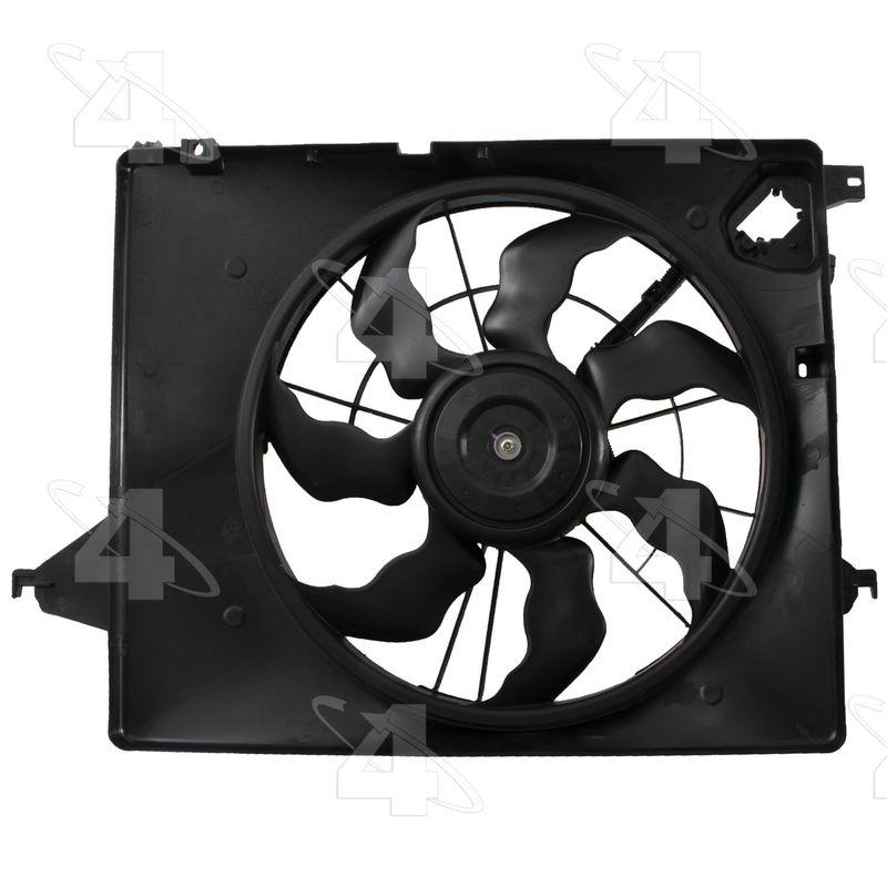 FOUR SEASONS 75976 Cooling Fan; OE Replacement; 20-1/4 Inch Height; 25-1/2 Inch Width