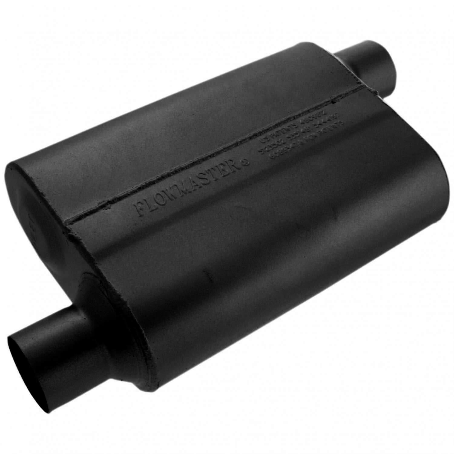 FLOWMASTER 42543 40 Series Chambered Muffler - High quality product image showing FLOWMASTER 42543 40 Series Chambered Muffler details and features