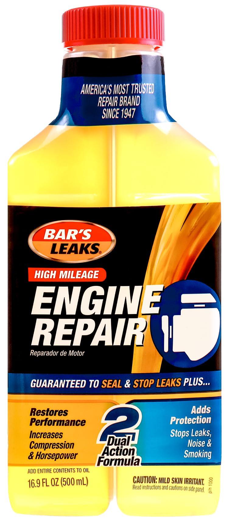 BARS LEAKS 1000 High Mileage Engine Repair-It, 16.9 oz