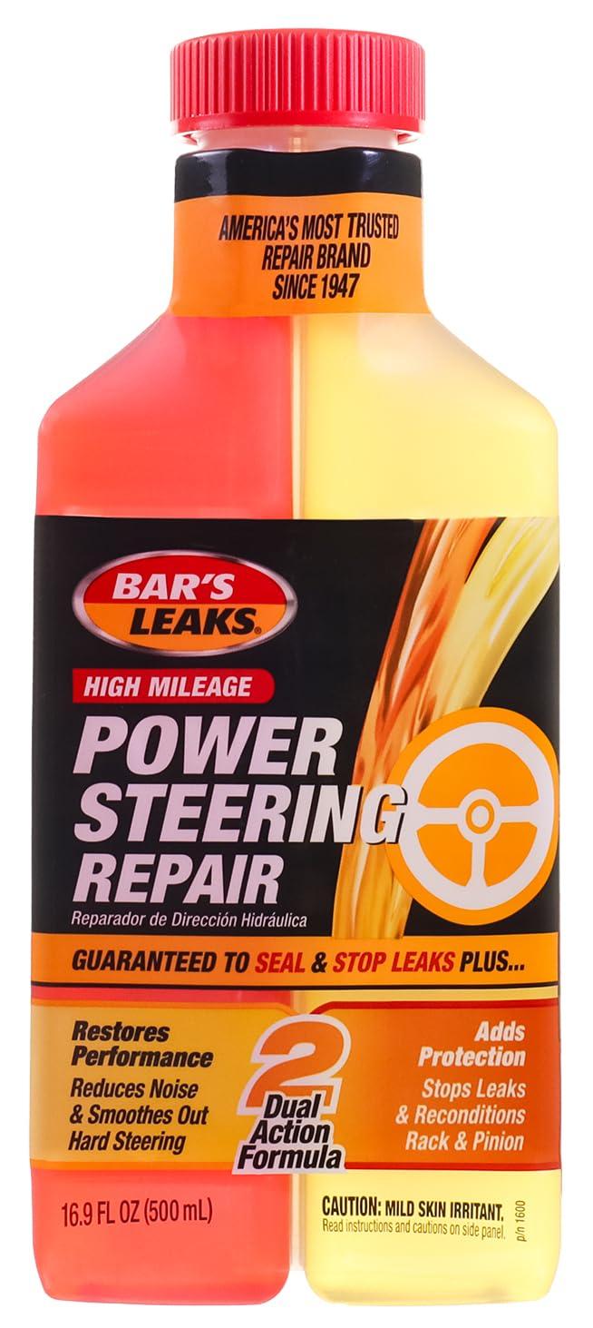 BARS LEAKS 1600 High Mileage Power Steering Repair-It, 16.9 oz
