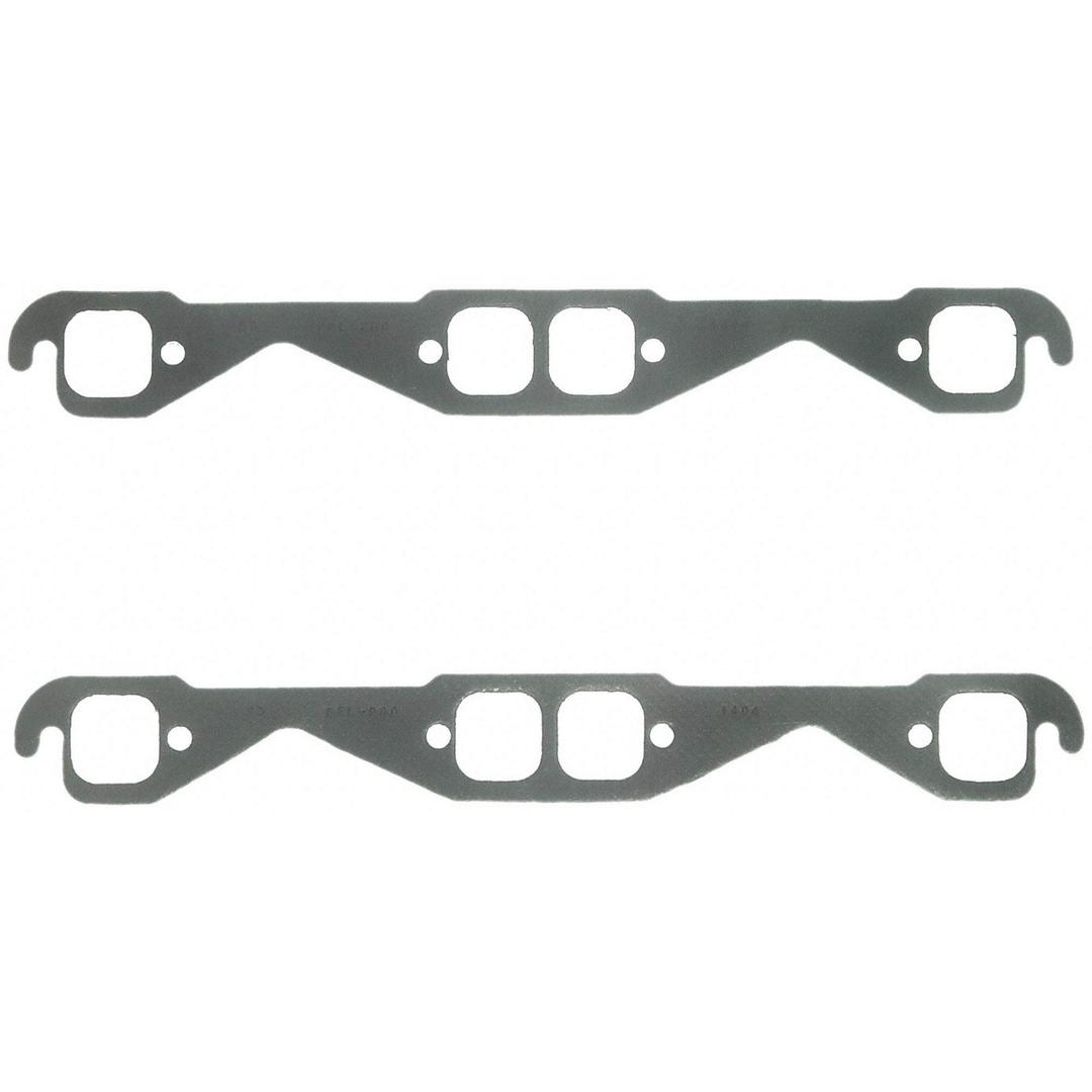FEL-PRO 1404 Exhaust Header Gasket; Chevy Small Block; Perforated Steel Core With Anti Stick Coating; Set Of 2 - The Twister Group Tools product