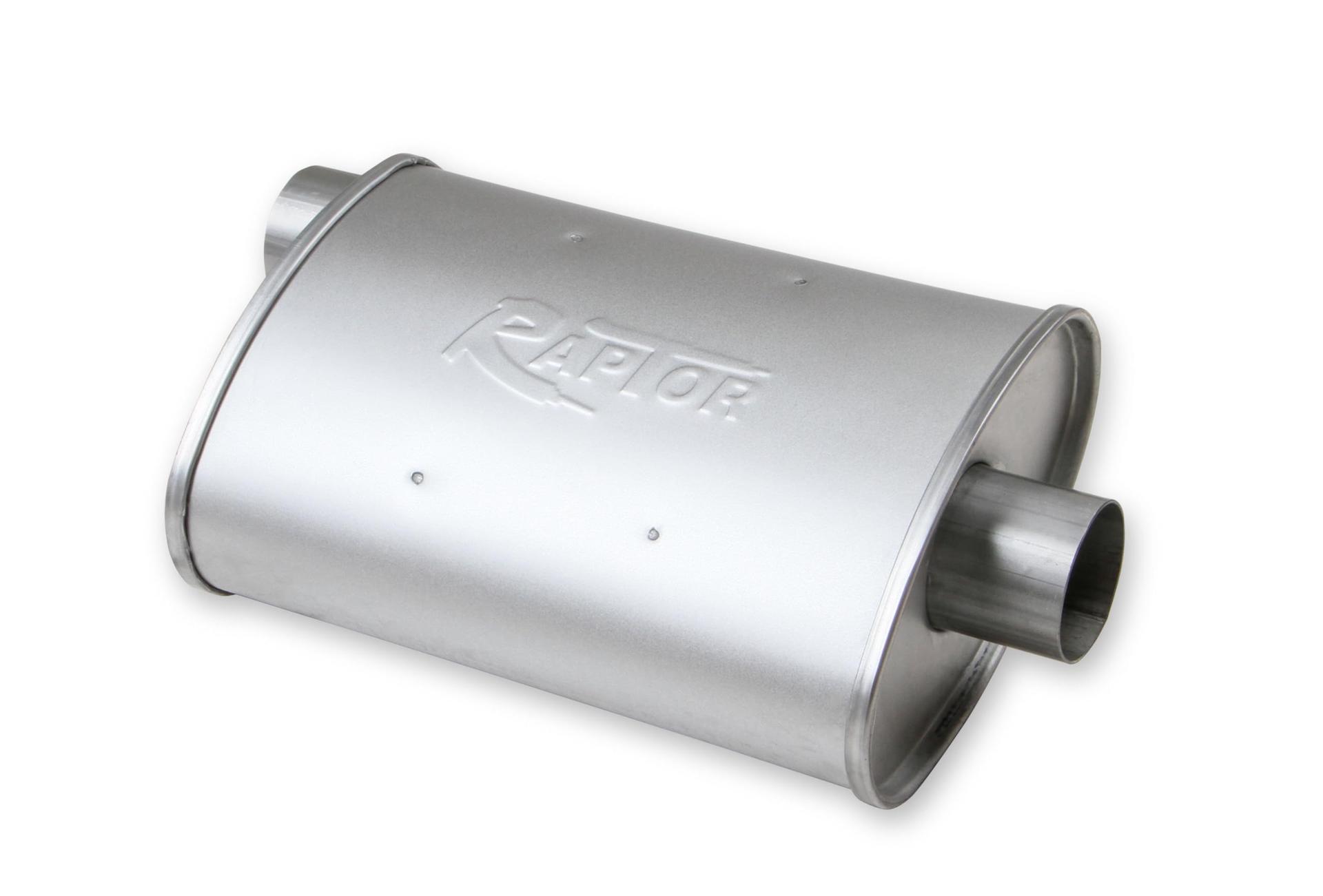 FLOW TECH 50052FLT Raptor Turbo Performance Muffler - High quality product image showing FLOW TECH 50052FLT Raptor Turbo Performance Muffler details and features