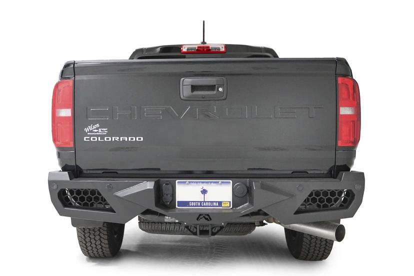 FAB FOURS CC21-E3352-1 Rear Replacement Bumper fits Chevrolet Colorado