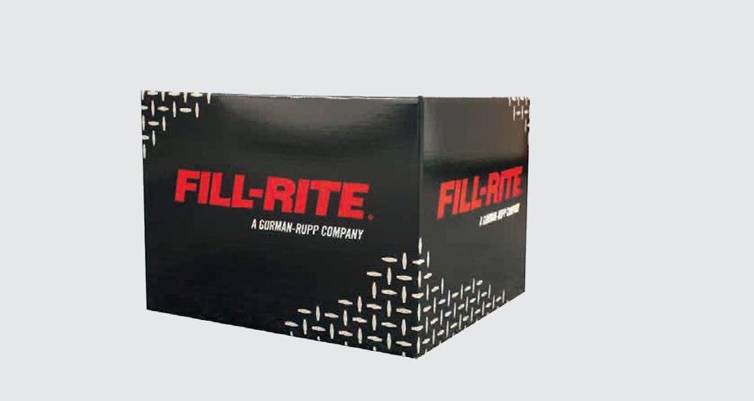 FILL-RITE CP001023-000 FILL-RITE STACKER DISPLAY, 23 Inch Width x 21 Inch Depth x 17 Inch Height; Stacker Merchandise Display Base; FILL-RITE Logo; Black - High quality product image showing FILL-RITE CP001023-000 FILL-RITE STACKER DISPLAY, 23 Inch Width x 21 Inch Depth x 17 Inch Height; Stacker Merchandise Display Base; FILL-RITE Logo; Black details and features