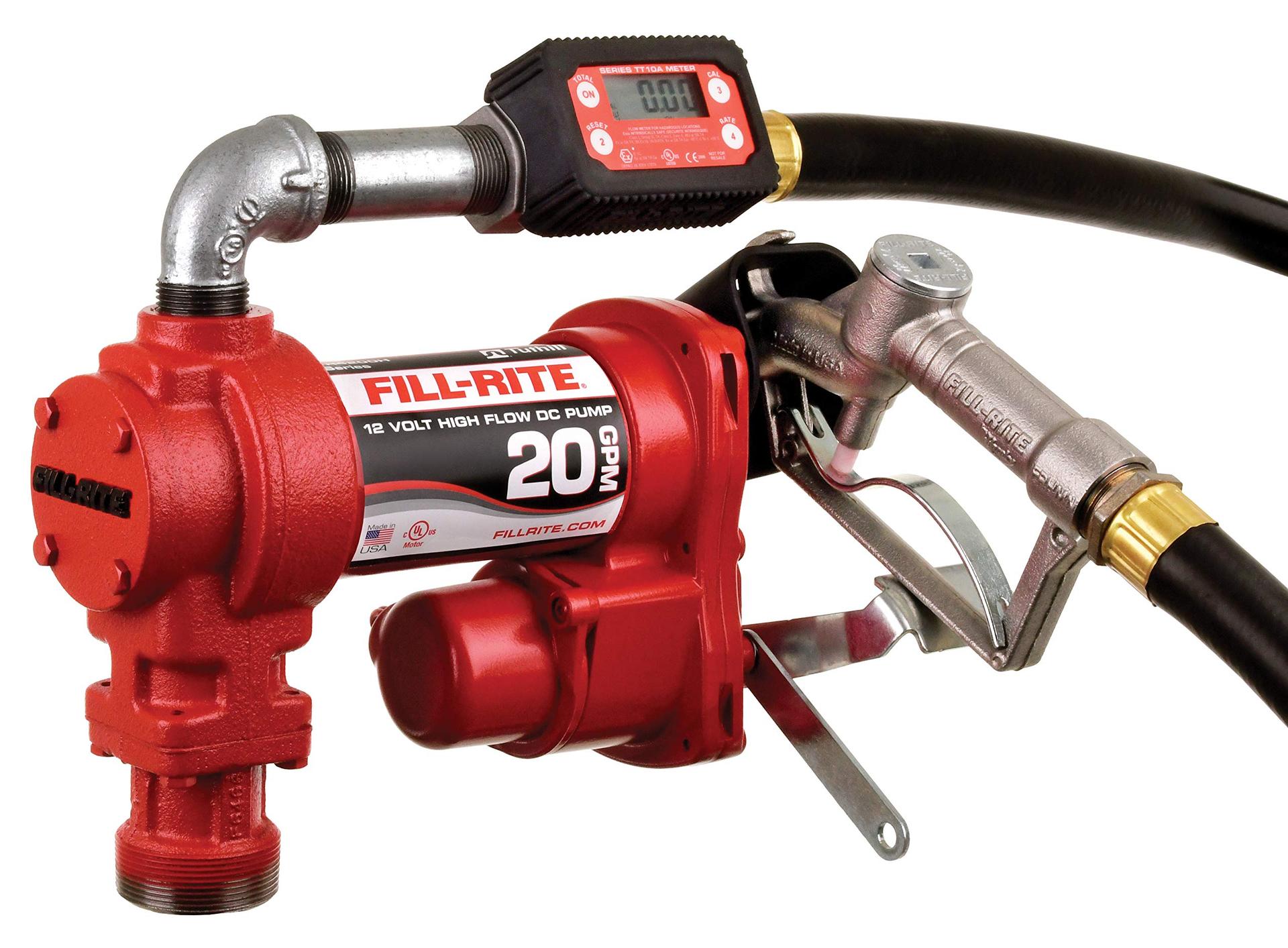 FILL-RITE FR4219H 12V 20 GPM Fuel Transfer Pump with Standard Digital Meter Package | Gasoline, Diesel, Kerosene, Ethanol & Methanol Blends & Biodiesel - High quality product image showing FILL-RITE FR4219H 12V 20 GPM Fuel Transfer Pump with Standard Digital Meter Package | Gasoline, Diesel, Kerosene, Ethanol & Methanol Blends & Biodiesel details and features