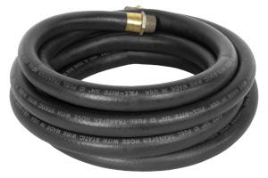 FILL-RITE FRH07520 LIQUID TRANSFER TANK PUMP HOSE; 20 FOOT LENGTH X 3/4 INCH; WITH STATIC WIRE; 3/4 INCH NPT THREAD; BLACK; NITRILE INNER TUBE/ NEOPRENE OUTER - High quality product image showing FILL-RITE FRH07520 LIQUID TRANSFER TANK PUMP HOSE; 20 FOOT LENGTH X 3/4 INCH; WITH STATIC WIRE; 3/4 INCH NPT THREAD; BLACK; NITRILE INNER TUBE/ NEOPRENE OUTER details and features