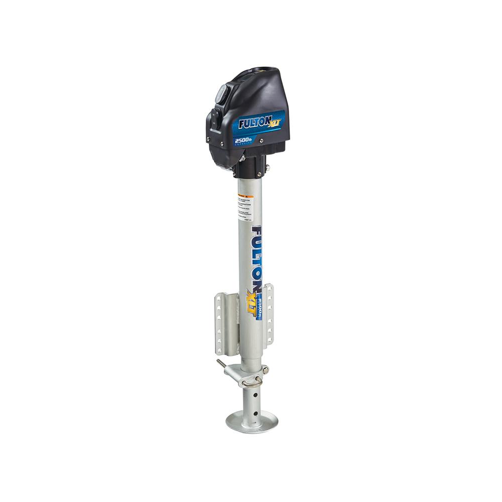 FULTON 141401 XLT Powered Trailer Jack, Rating 2,500 lbs. - The Twister Group Tools product