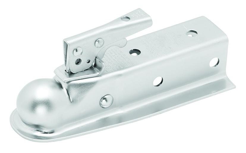 FULTON 22200 0301 COUPLER CLASS 2 2, Class II Straight Tongue Stamped; 2 Inch Wide Channel Mount; 3500 Pound Lift Capacity; For 2 Inch Ball; Fas-Lok Latch; Zinc Plated; Bagged