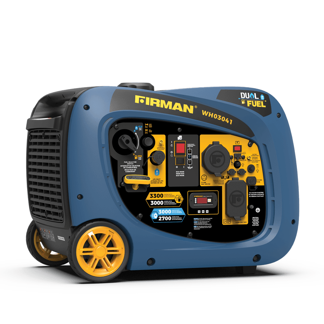 FIRMAN WH03041 DUAL FUEL INVERTER 3200/2900W RECOI - High quality product image showing FIRMAN WH03041 DUAL FUEL INVERTER 3200/2900W RECOI details and features