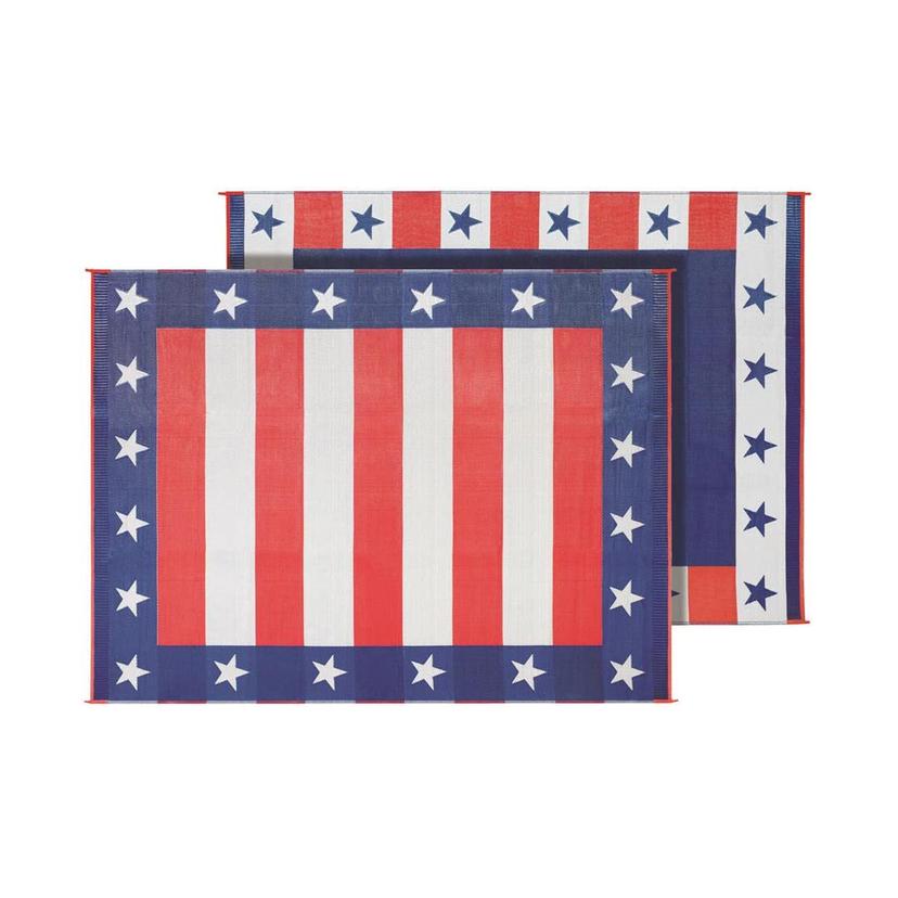 FAULKNER 46503 MAT INDEPENDENCE DAY 9X12