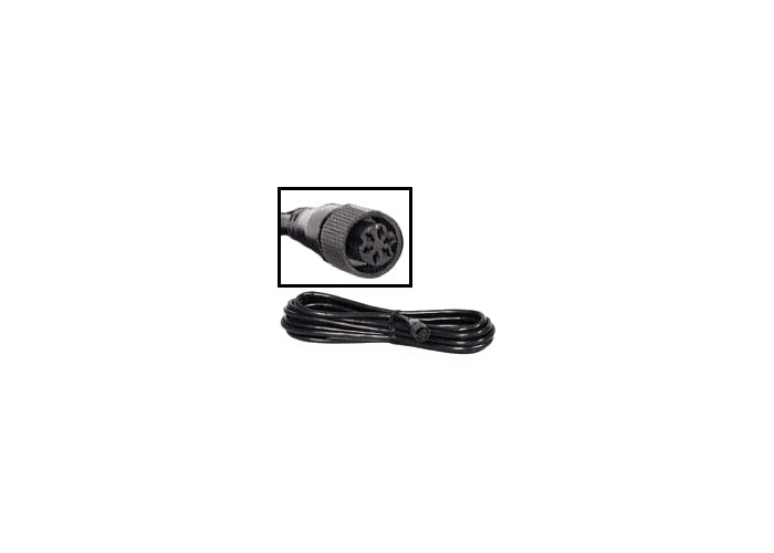FURUNO 000-154054 Marine Network Cable; NMEA Cable; 16-1/2 Foot Length; One 6 Pin Connector; Black