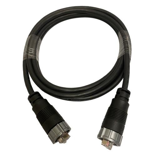 FURUNO 001-653-250-00 WATERPROOF LAN CABLE 2M, Fits TZtouchXL Multi Function Display; Waterproof RJ45 To RJ45 Connectors; 2 Meter Length; Black - High quality product image showing FURUNO 001-653-250-00 WATERPROOF LAN CABLE 2M, Fits TZtouchXL Multi Function Display; Waterproof RJ45 To RJ45 Connectors; 2 Meter Length; Black details and features