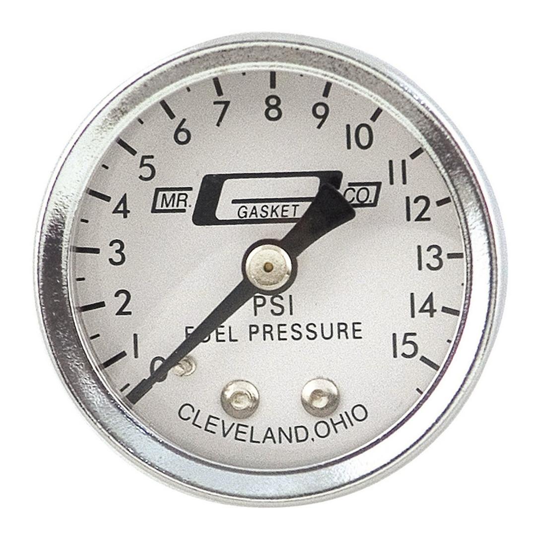 MR GASKET 1561 Fuel Pressure Gauge 1.500 in. - The Twister Group Tools product