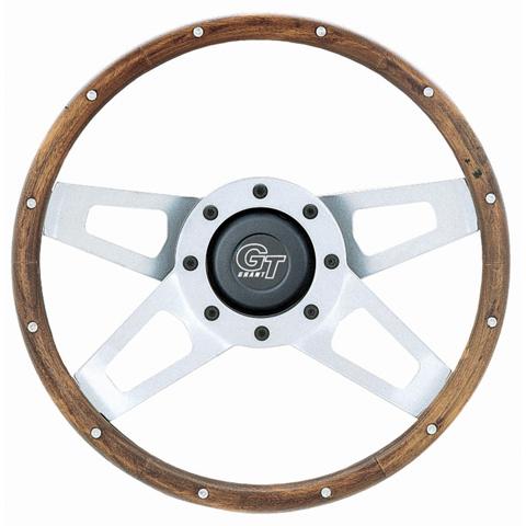 GRANT 405 Challenger Wood Steering Wheel - High quality product image showing GRANT 405 Challenger Wood Steering Wheel details and features