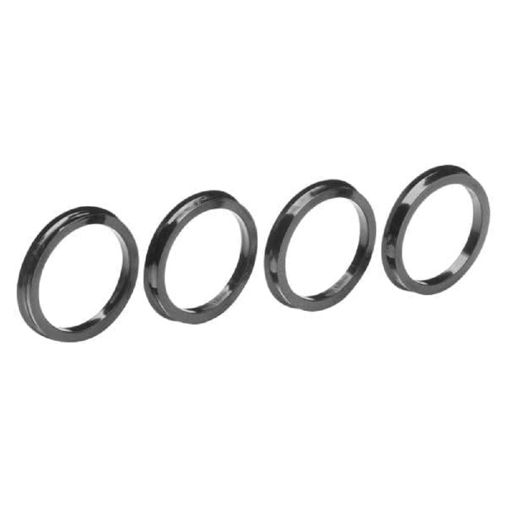 GORILLA 108-9510 Wheel Hub Centric Ring; 95.1 Millimeter Inside Diameter; 108 Millimeter Outside Diameter; Black; Poly Carbon; Set Of 4 - The Twister Group Tools product