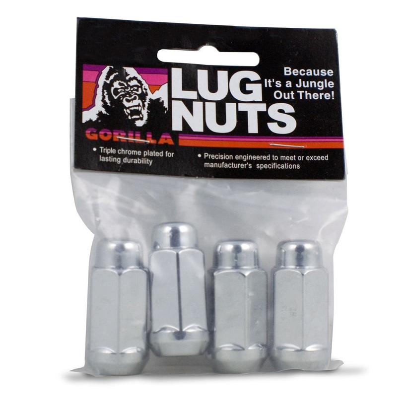 GORILLA 41147XLB Extra Long Acorn Lug Nuts (14mm x 1.50 Thread Size)