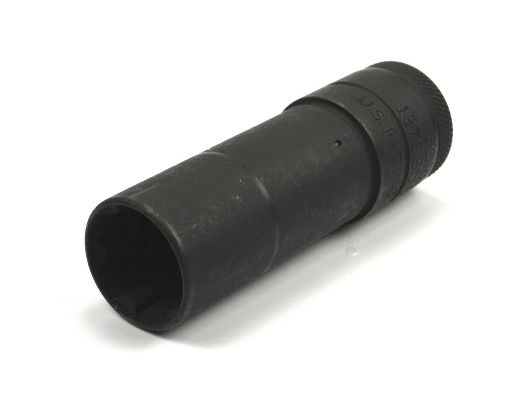 GORILLA 1378SDWRENCH Lug Nut Socket; Small Diameter Lug Socket; 0.90 Inch Lug Diameter For Duplex Lugs; 6 Spline; 1/2 Inch Drive - The Twister Group Tools product