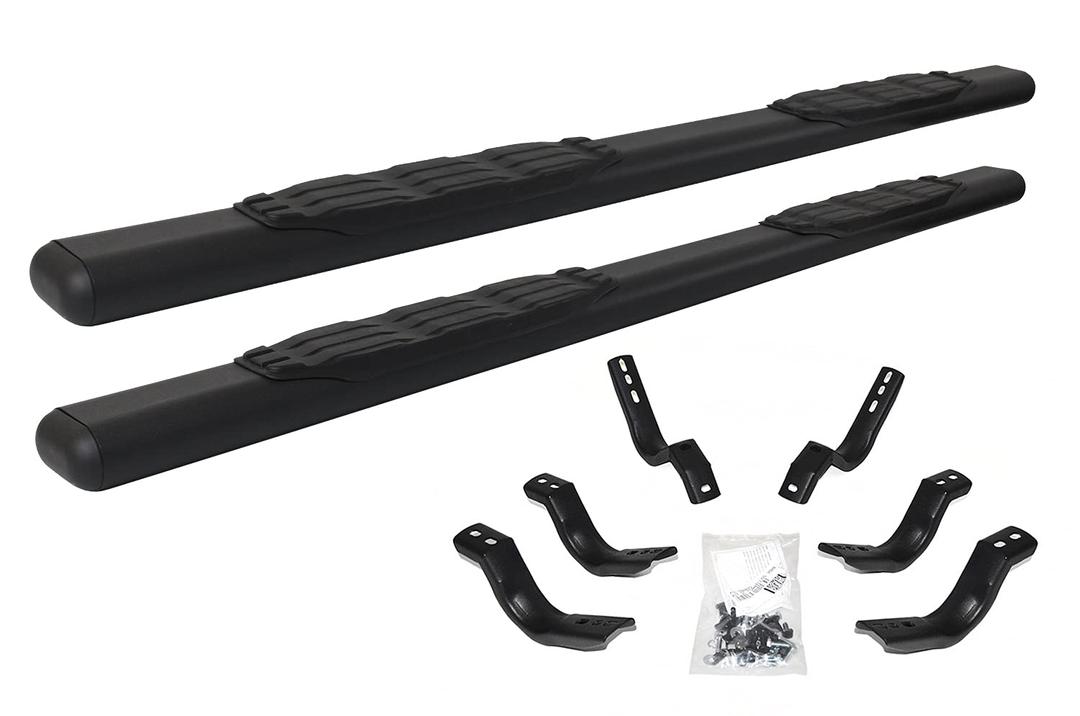 GO RHINO 105434680T 5 INCH 1000 Series Side Steps with Mounting Brackets Kit for Nissan 05-24 Frontier (Crew Cab Pickup) - The Twister Group Tools product