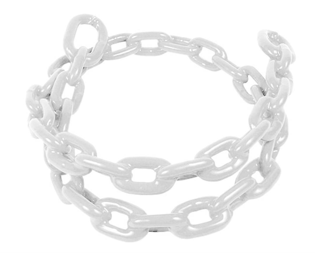 GREENFIELD 2116W 3003.3864 2116-W White Coated Chain Anchor 5/16 INCH x 5 - High quality product image showing GREENFIELD 2116W 3003.3864 2116-W White Coated Chain Anchor 5/16 INCH x 5 details and features
