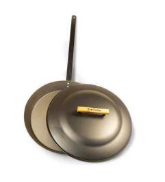 GREENFIELD 2301 BIG DADDY SKILLET LID, Fits Big Daddy 20-1/2 Inch Diameter Campfire Cookware; Heavy 14 Gauge Steel; Heat Resistant