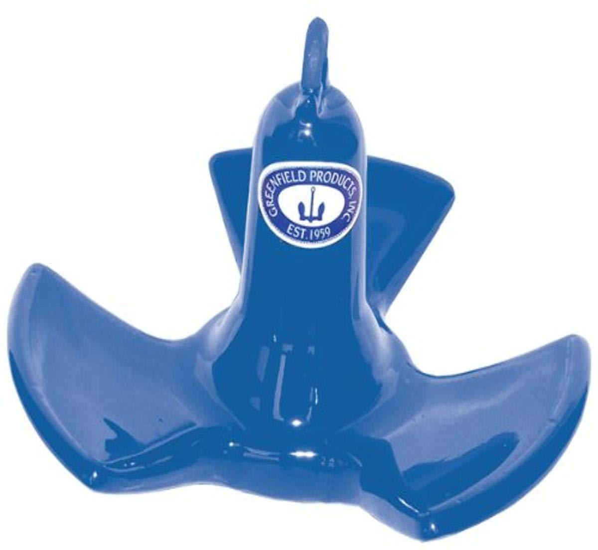 GREENFIELD 530-R Vinyl Coated River Anchor - Royal Blue, 30 lb., 8.75 INCH x 13.5 INCH - High quality product image showing GREENFIELD 530-R Vinyl Coated River Anchor - Royal Blue, 30 lb., 8.75 INCH x 13.5 INCH details and features