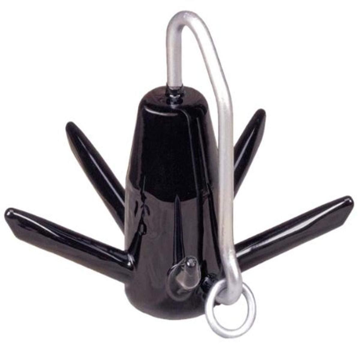 GREENFIELD 618-B Original Richter Anchor, High Performance Coated Spike Boat Anchor for All Conditions- Sand, Mud, Rocks, Rivers, and Lakes. Multiple (18 lb. - for Boats Up to 24) - High quality product image showing GREENFIELD 618-B Original Richter Anchor, High Performance Coated Spike Boat Anchor for All Conditions- Sand, Mud, Rocks, Rivers, and Lakes. Multiple (18 lb. - for Boats Up to 24) details and features