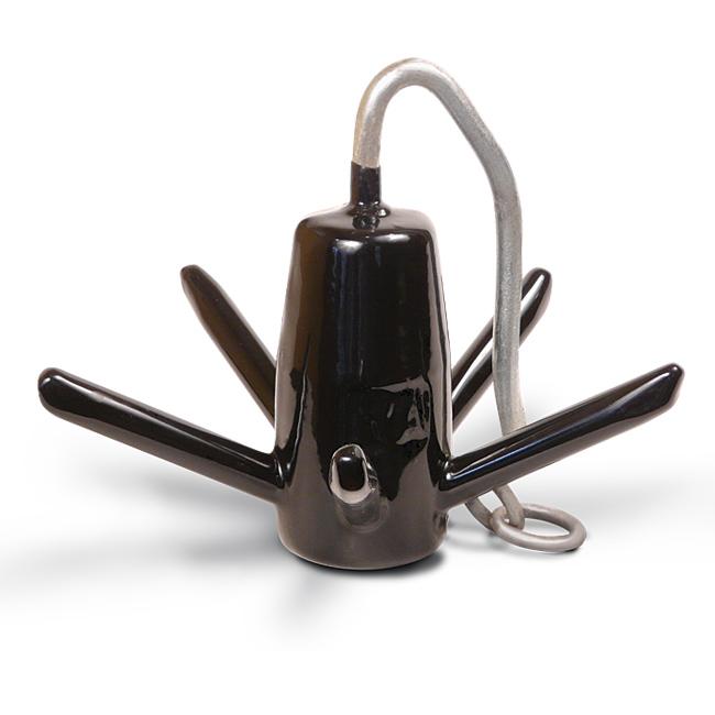 GREENFIELD 625B Richter Anchor 25# Coated BLK