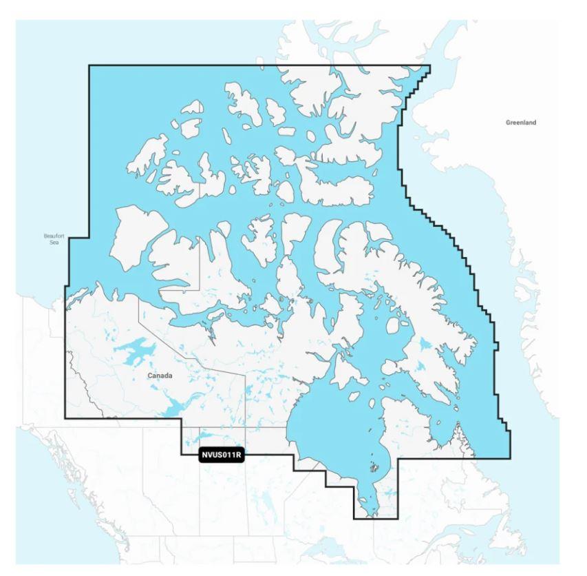 GARMIN 010-C1454-00 CANADA NORTH - LAKES RIVERS AND CO - High quality product image showing GARMIN 010-C1454-00 CANADA NORTH - LAKES RIVERS AND CO details and features